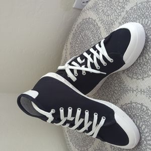 rag & bone New York Black/White Standard Issue High Top